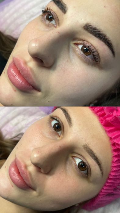 Ламинирование ресниц + окрашивание 700 гр|центр |