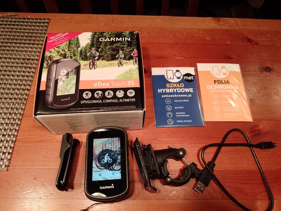 Garmin eTrex Touch 35 nawigacja turystyczna rowerowa