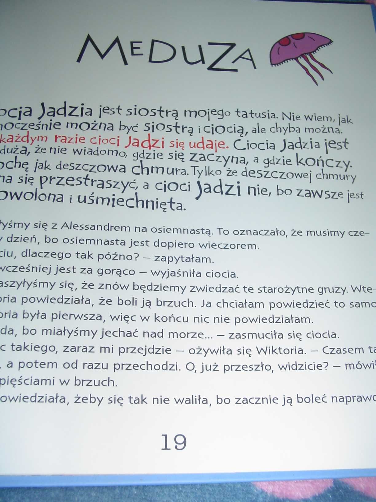 ciocia Jadzia w Rzymie książeczka 4+