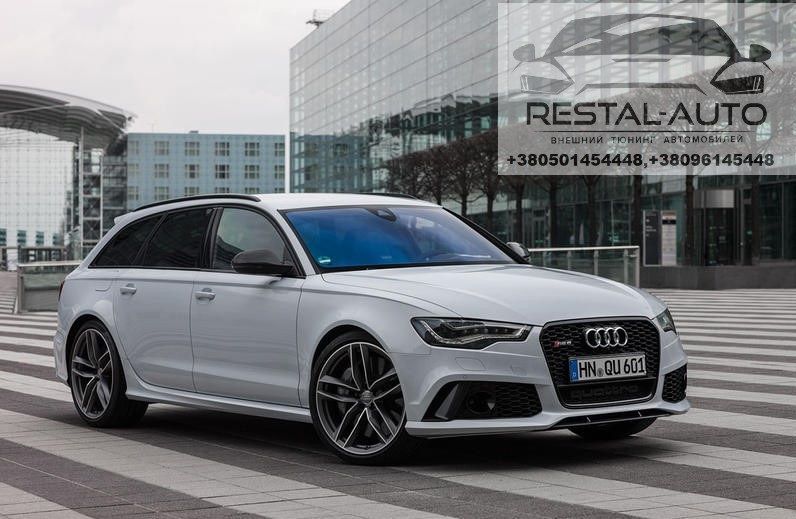 Решітка Радіатора на Audi a6 RS6 c7 15-18 audi a6 c7 ауди с7 Ауди ц7