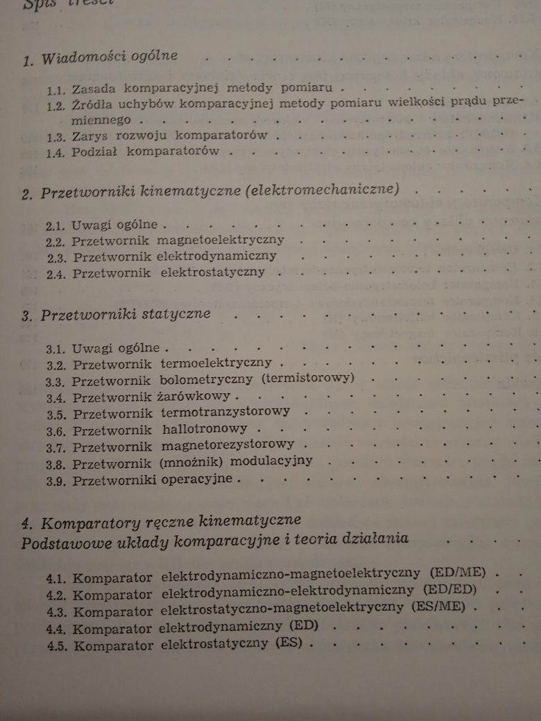 Komparatory Elektryczne Pomiarowe