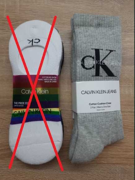 Calvin Klein / шкарпетки чоловічі / Оригінал /  USA / сірого кольору