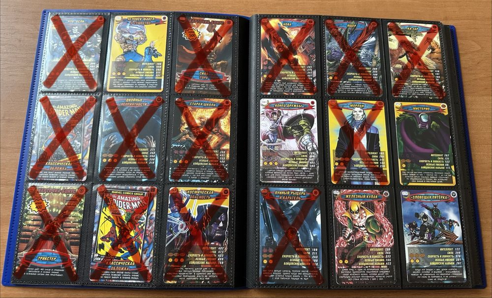 Карточки человек-паук 2 и 3 серия поштучно