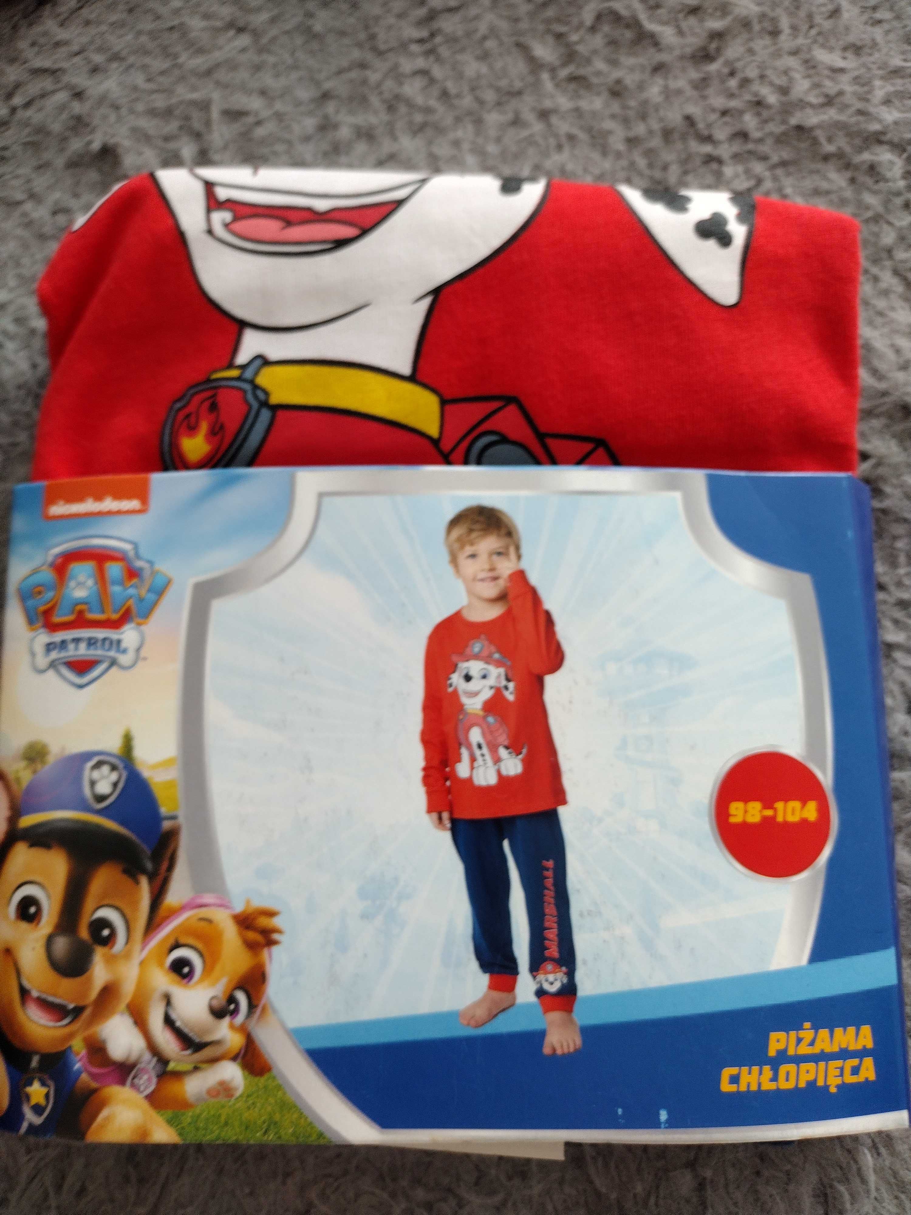 Piżama dwuczęściowa 98-104 dla chłopaka Marshall Paw patrol psi patrol