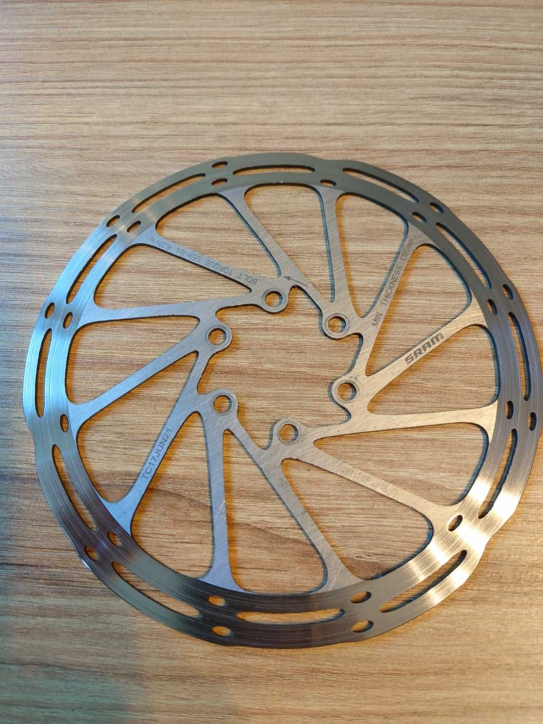 Tarcze hamulcowe Sram Centerline 160mm sztuki Shimano UŻYWANE AVID