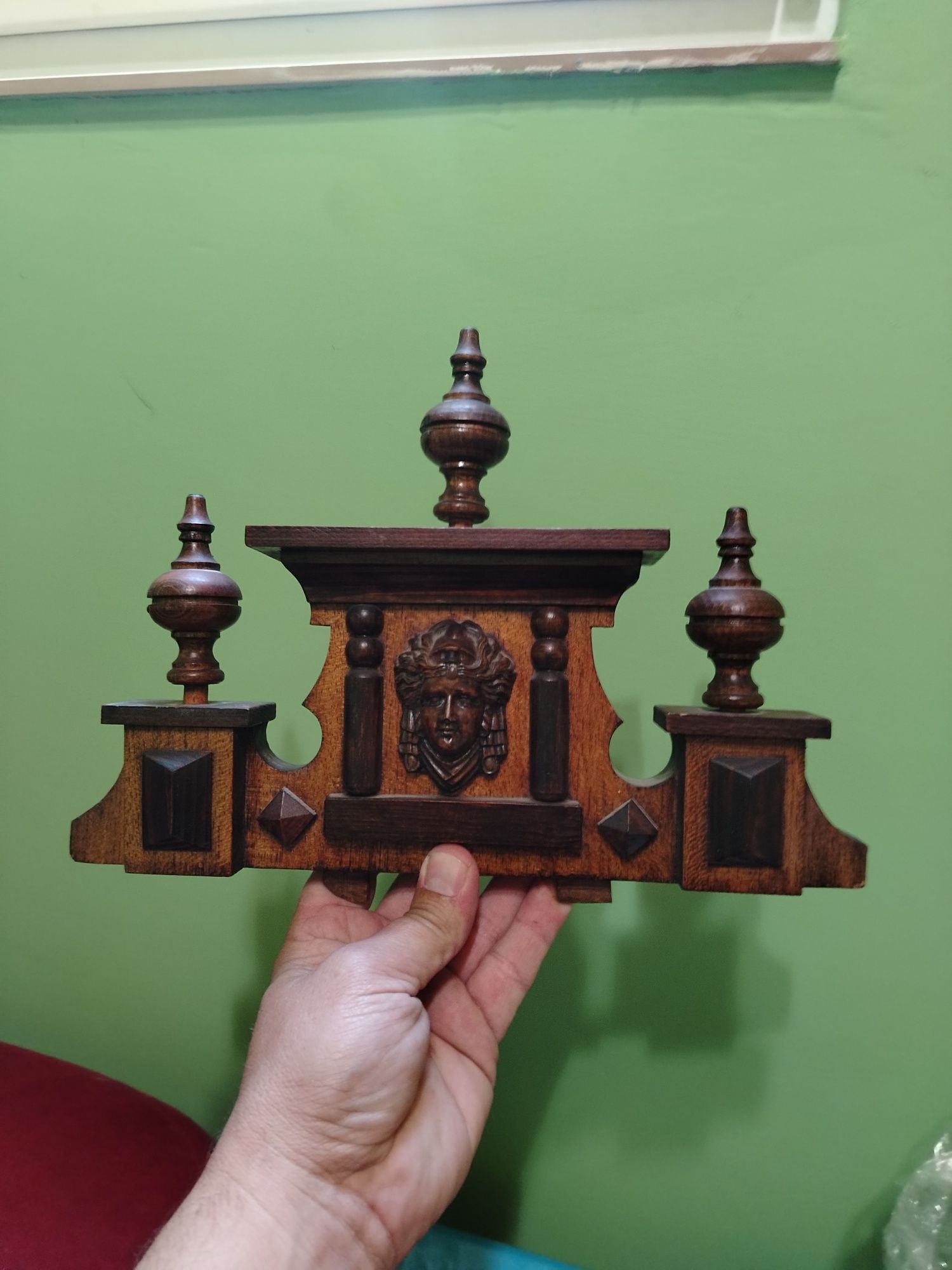 Stara górka do zegara szerokość 32,5cm