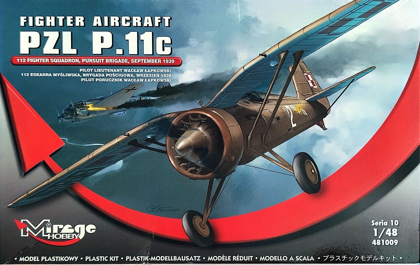 Model samolotu PZL P.11c