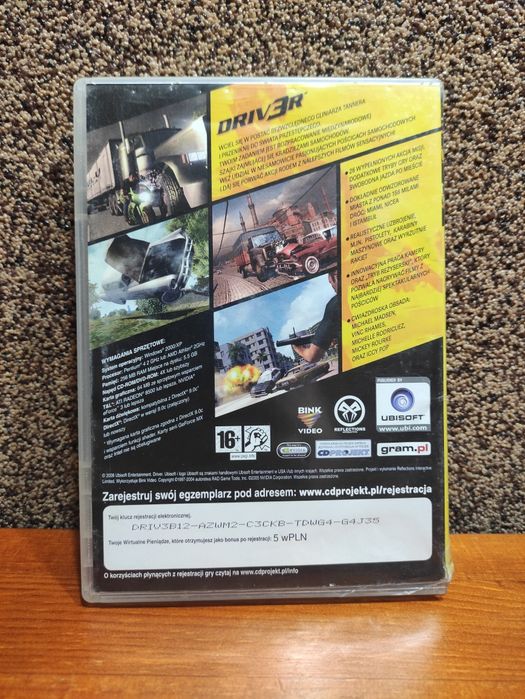 Gra DRIV3R na PC