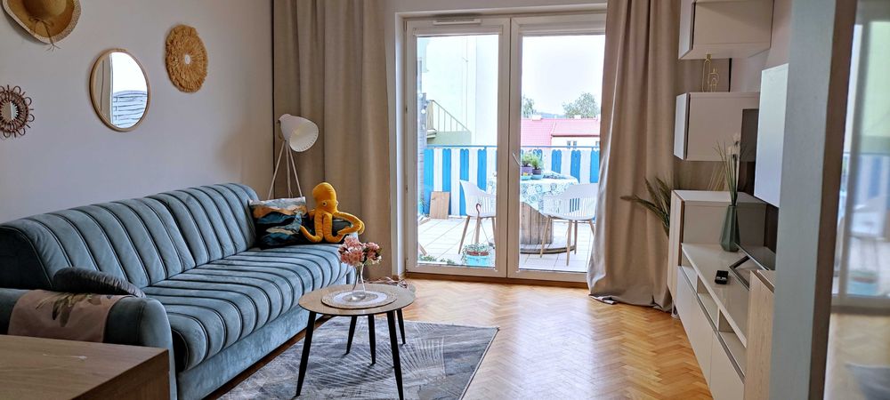 Morskie Boho Mieszkanie na Wynajem GDYNIA x4 URLOP Najem Zdalna Praca