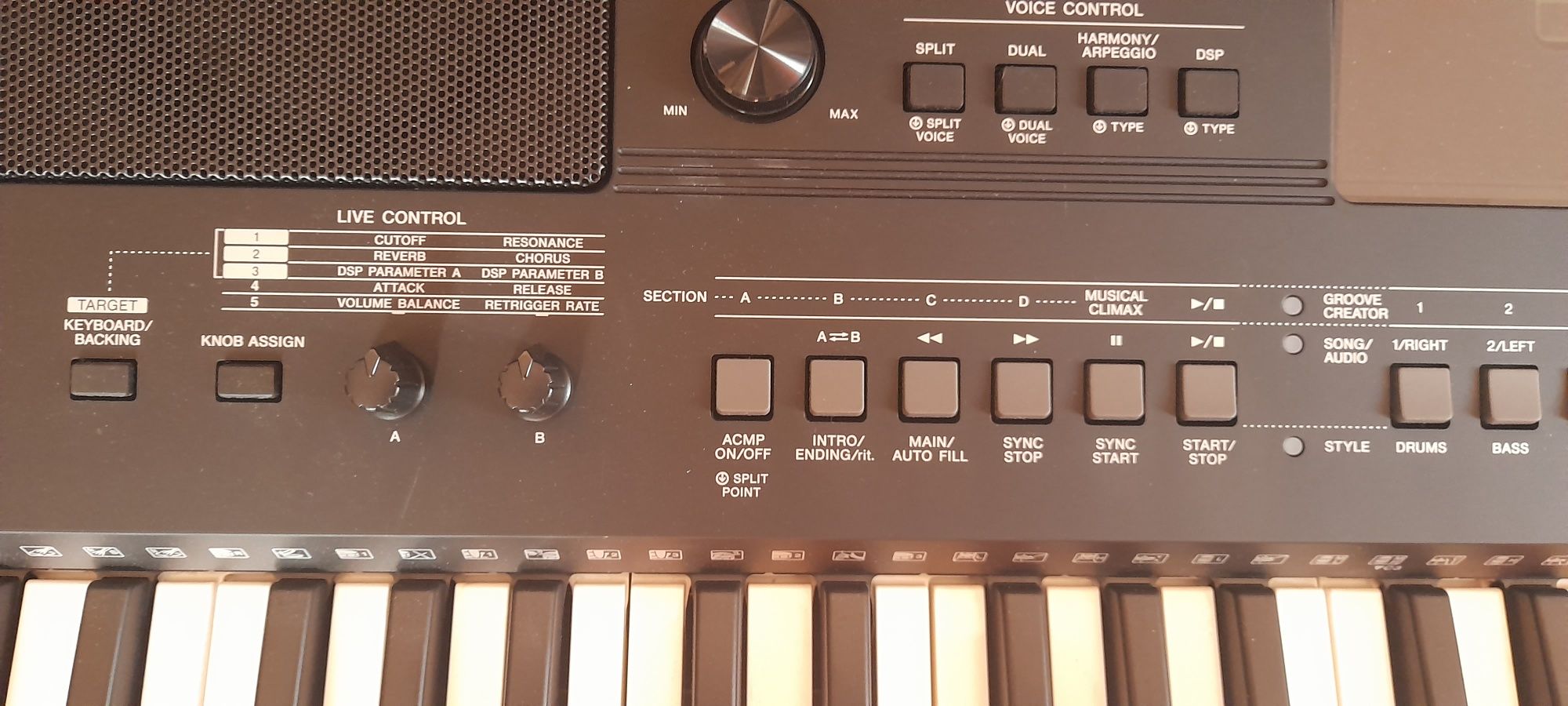 Yamaha PSR E463+gigbag i statyw