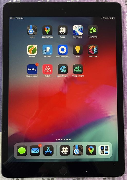 iPad (7ª geração) 2019 Wifi+Cellular(GPS e SIM) 10,2 polegadas e 128GB