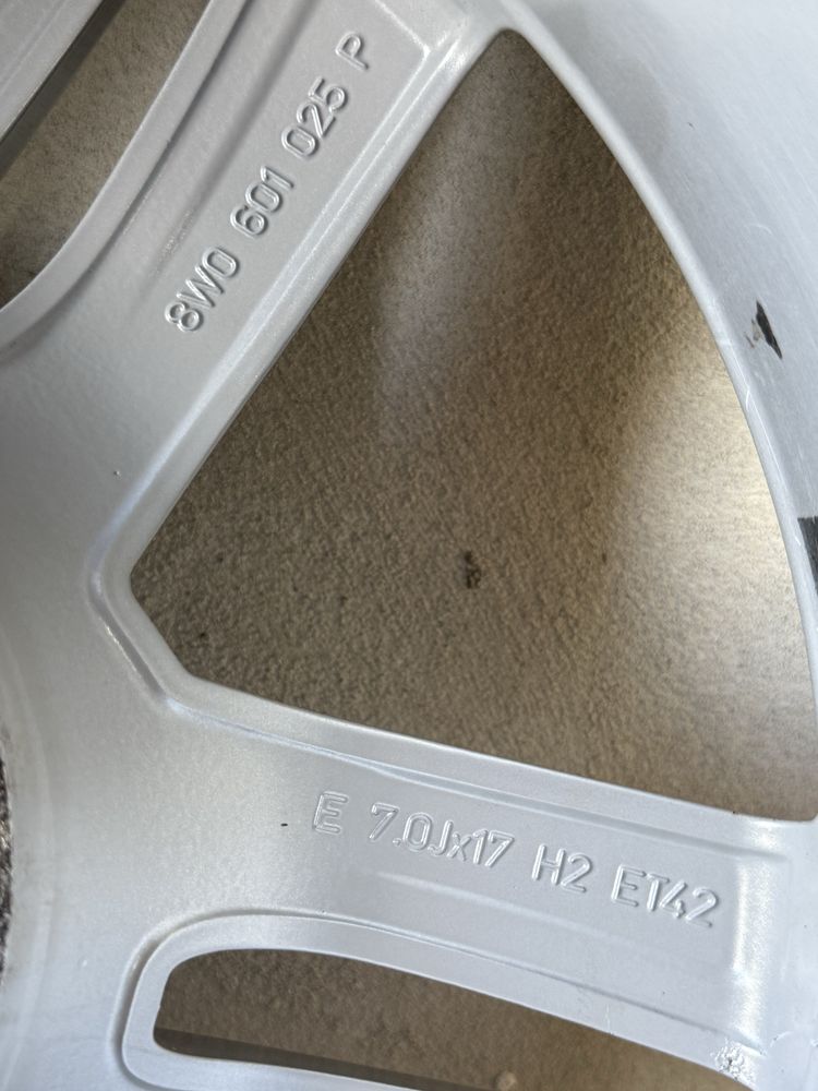 Oryginalne Alufelgi Audi 17” koła zimowe DUNLOP 2022 rok! JAK NOWE!