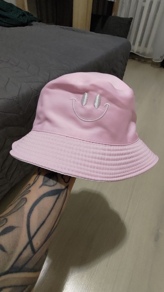 Dwustronny bucket hat kapelusz