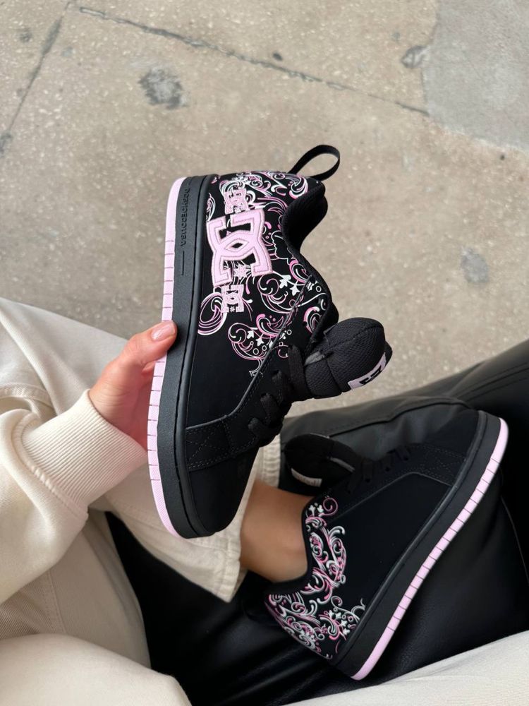 Кросівки DC Court Graffik x Black Sabbath Pink