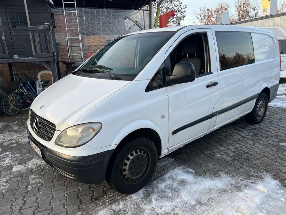 Mercedes vito. Vito. 2.2 . Brygadowka.bus . Dostawczak .