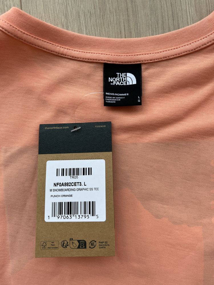 Оригінал The North Face (S) Snowboarding Tee Футболка Нова TNF Новая