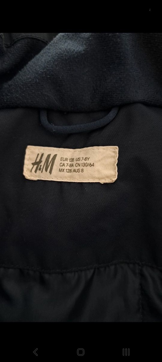 H&M kombinezon zimowy 128