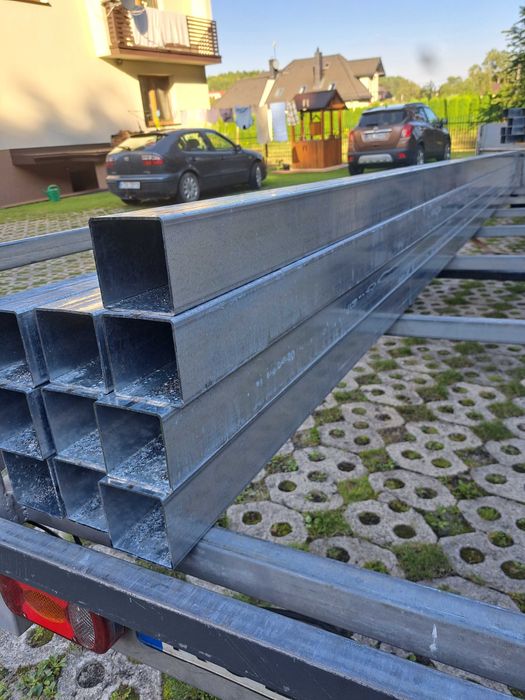 Profil ocynkowany 80x80x3mm długość 5m lub 230cm. Promocja !!