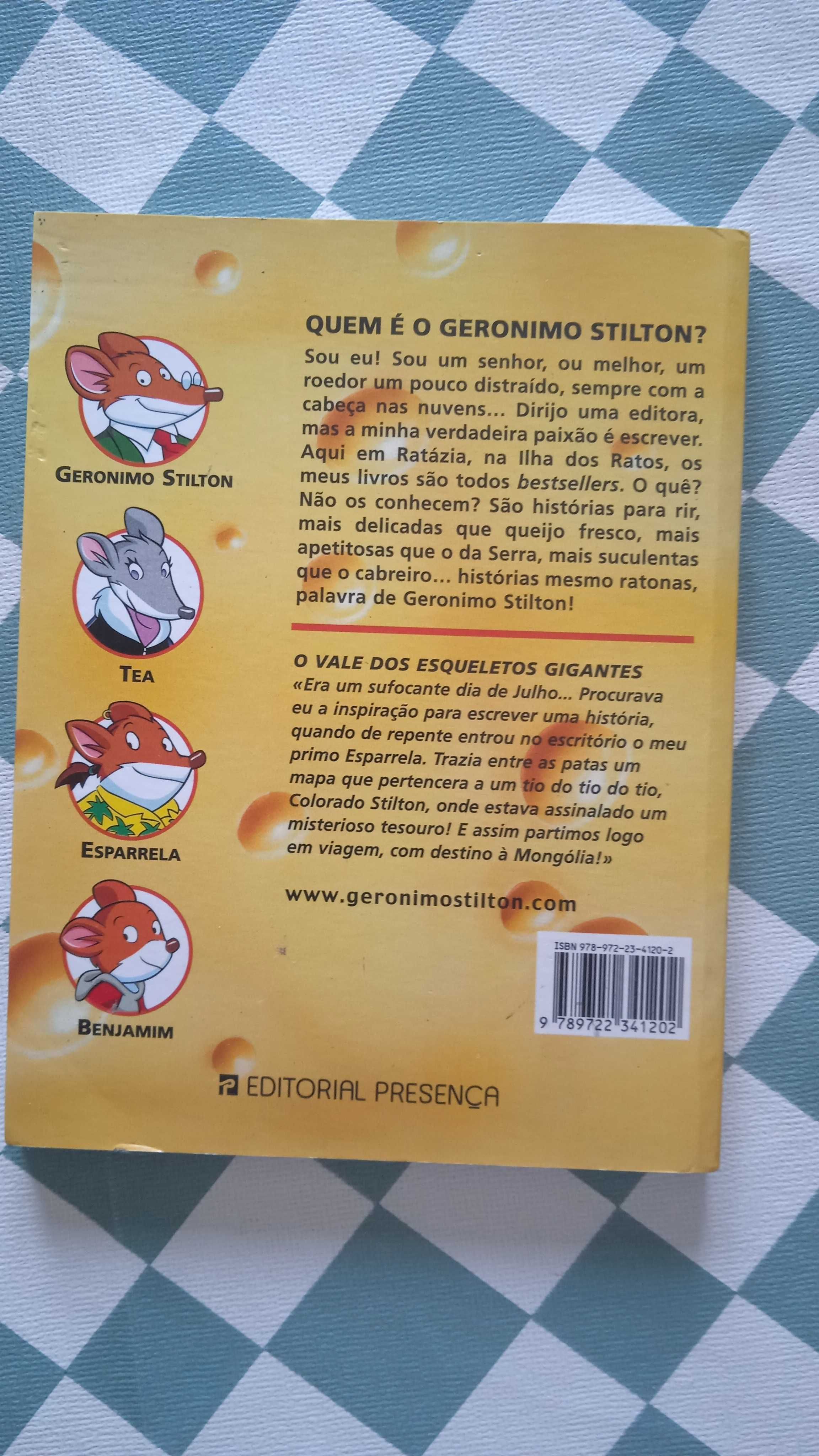 Gerônimo Stilton - O vale dos esqueletos gigantes