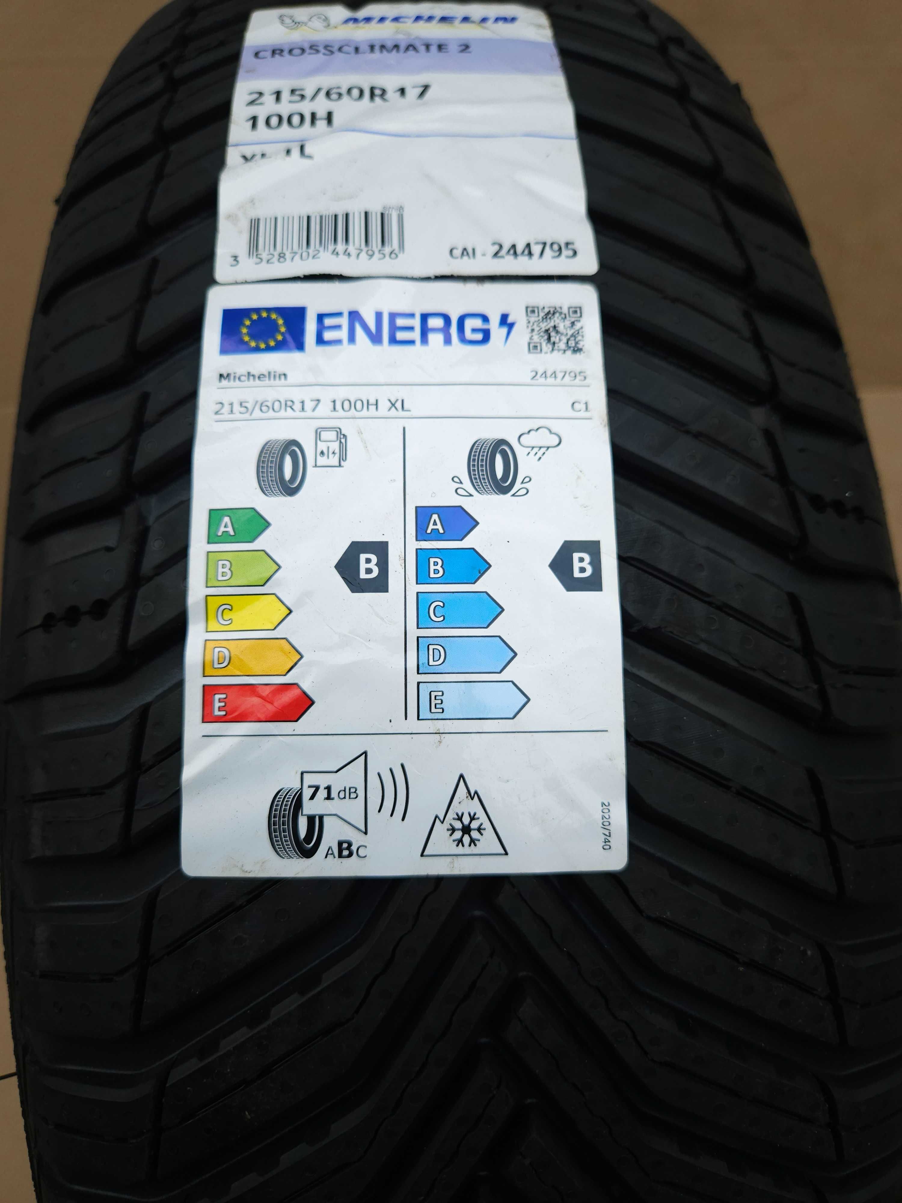 215/60R17 michelin crossclimate 2
