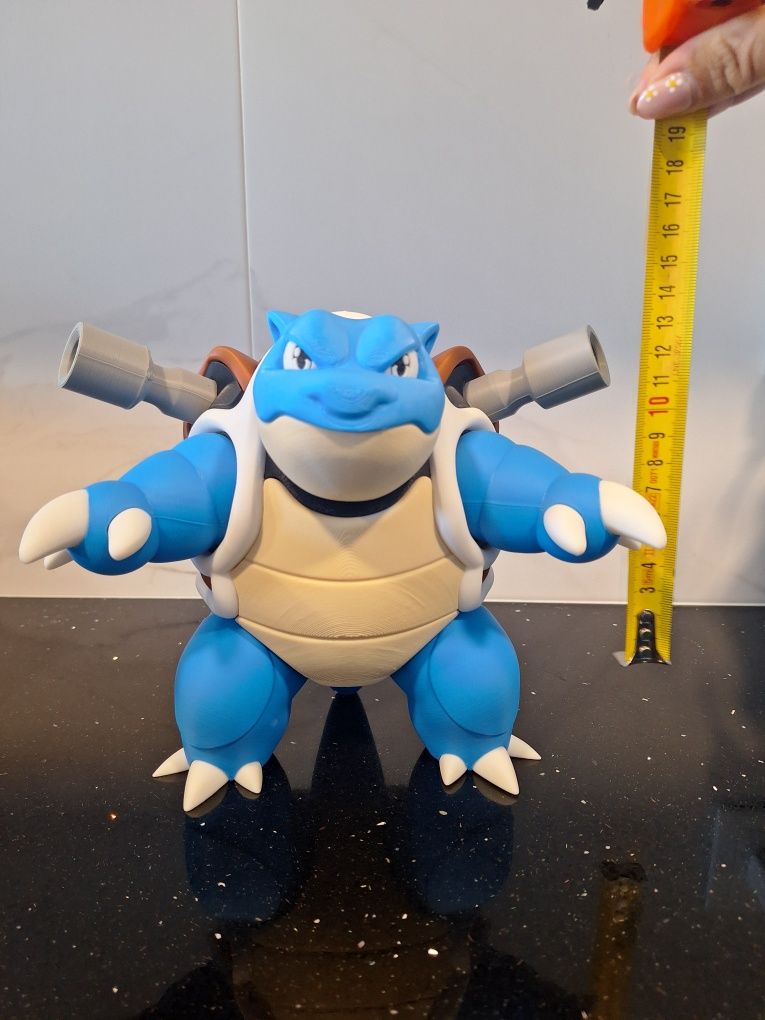 Blastoise pokemon figura 3D