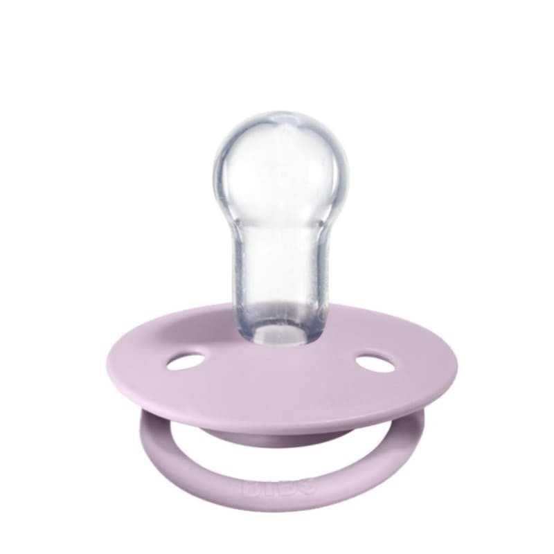 Smoczek silikonowy BIBS DE LUX Dusky Lilac ONE SIZE