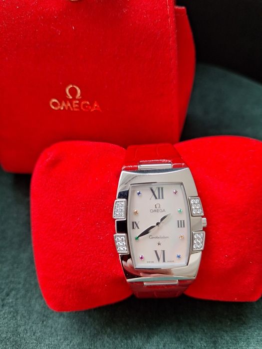 Damski zegarek Omega Constellation  Quadrella
