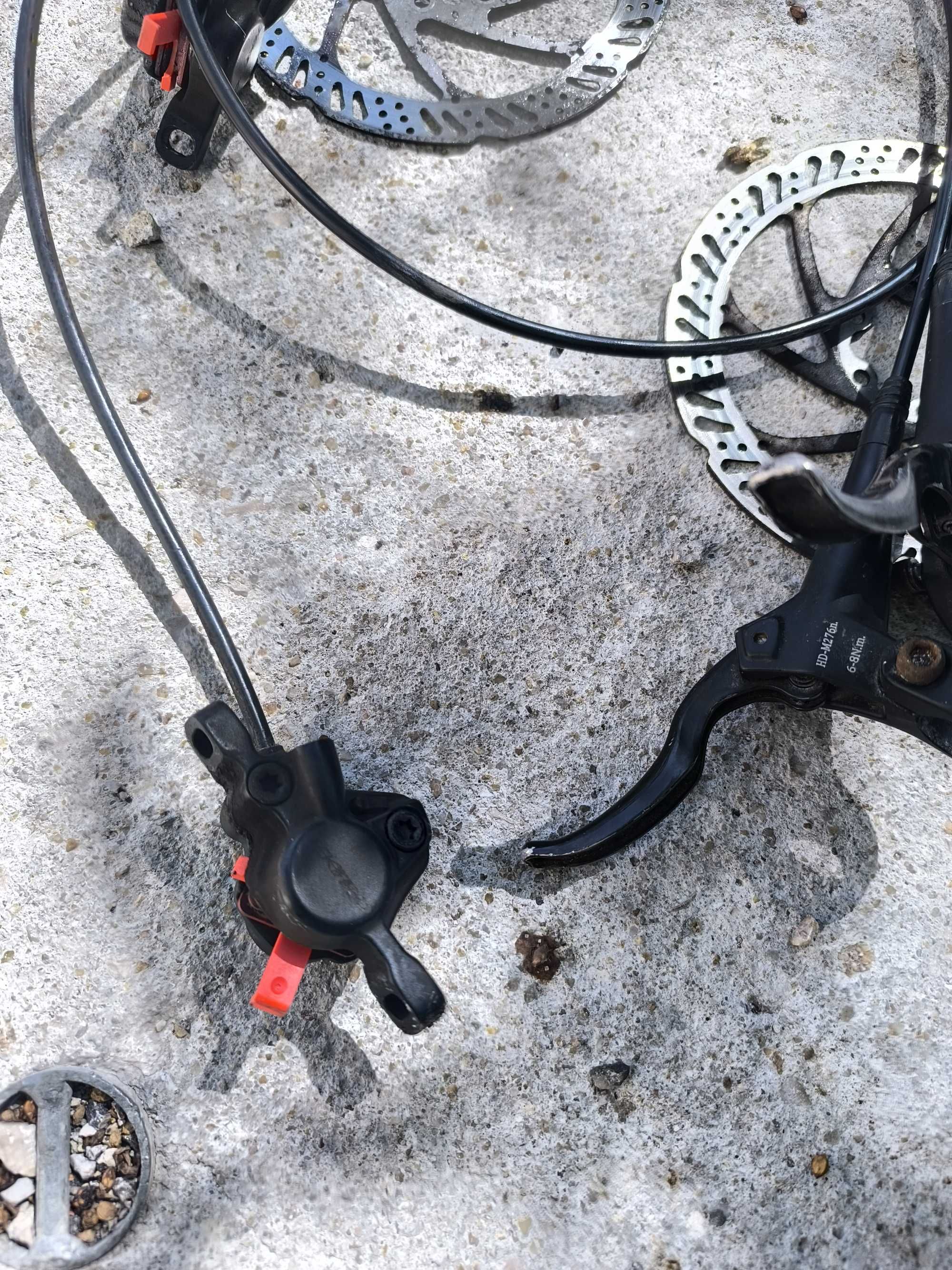 freios a disco  hidráulicos para bicicleta