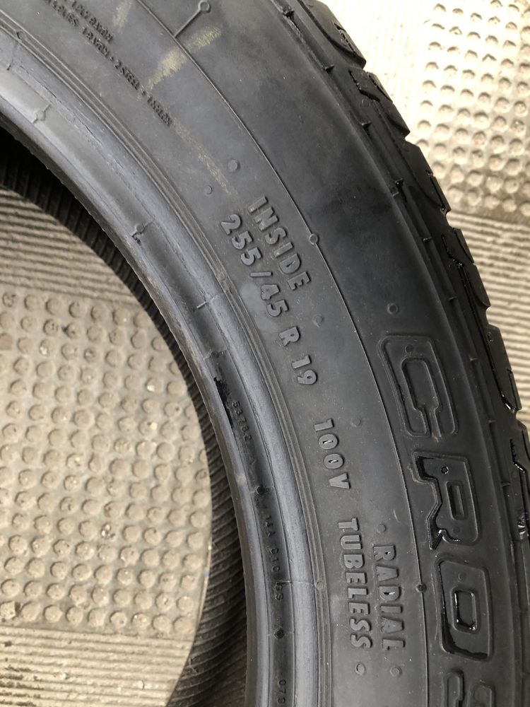 255/45R19-4шт Continental оригинал с Германии 7мм в наличие!