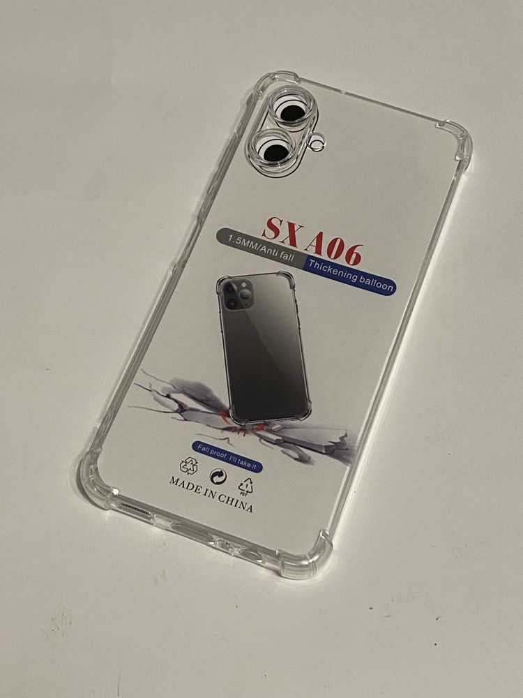 Чехол Samsung A06 / A065 Прозорий Протиударний