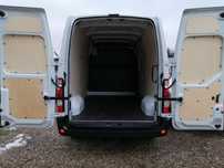 Renault Master Opel Movano L2H2 Zabudowa paki busa ze sklejki