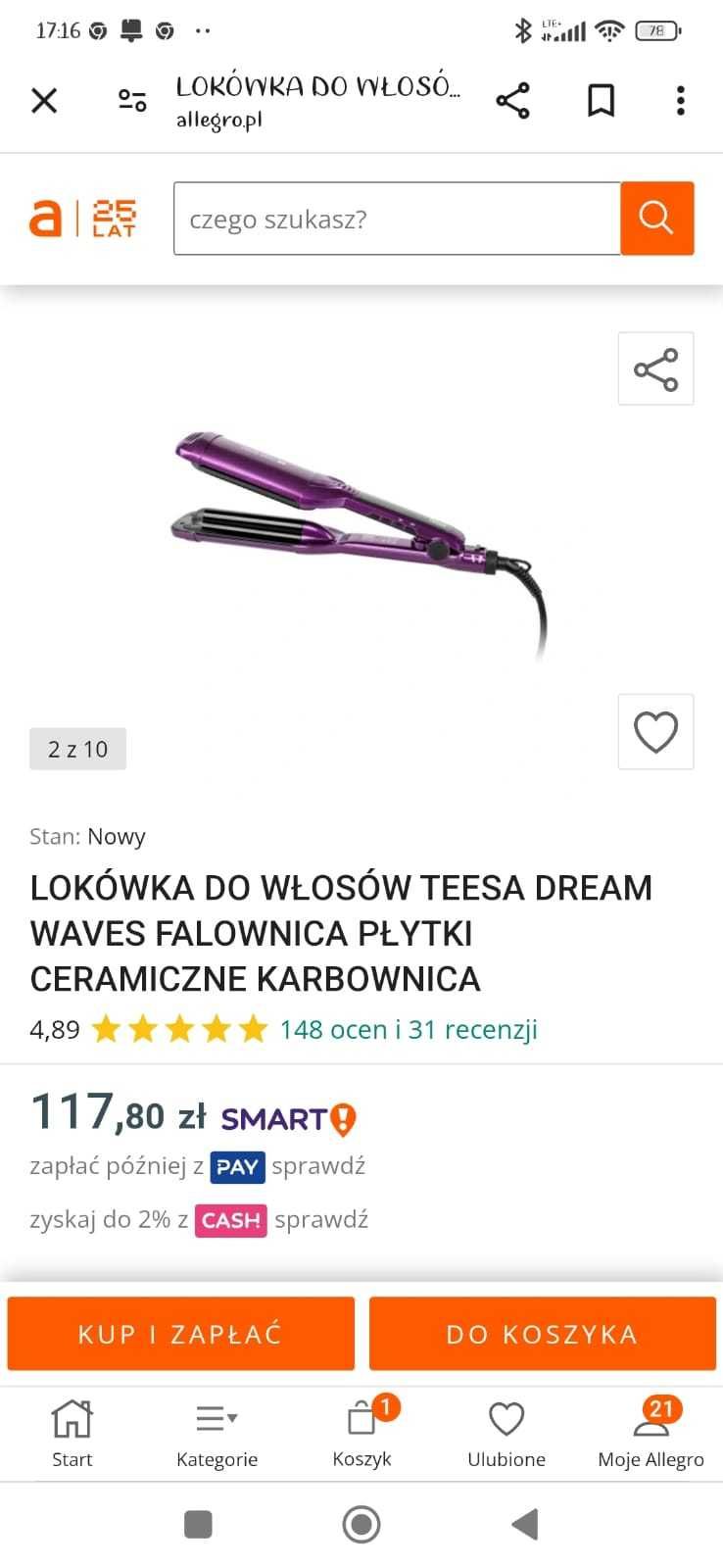 Falownica do włosów