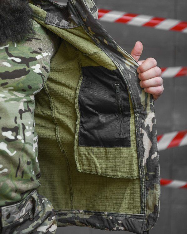 Костюм SoftShell Мультикам на Флисе! Костюм тактический СофтШелл!