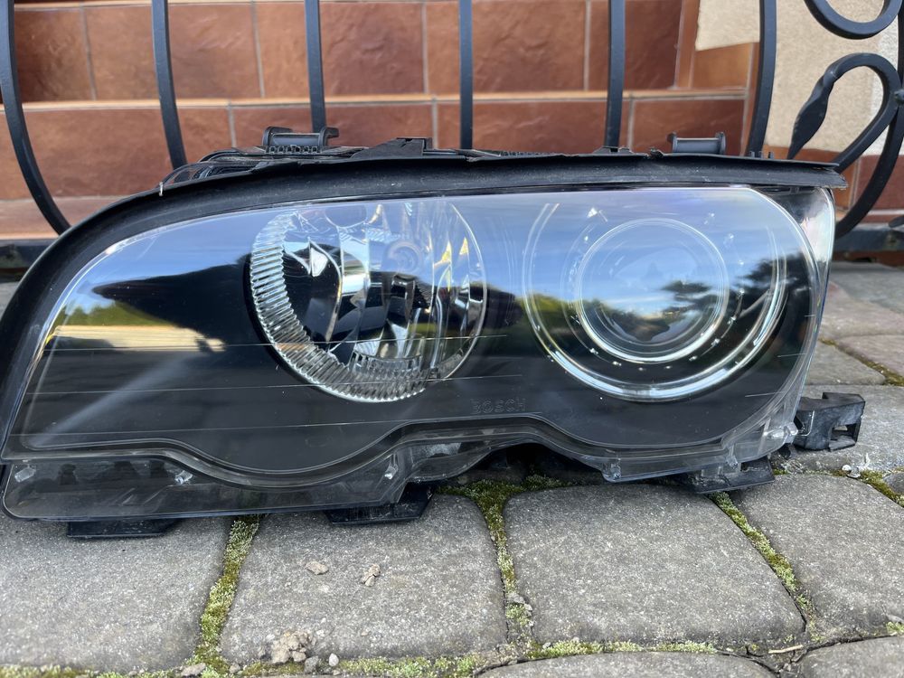 Lampy przod przednie Bi-xenon bmw e46 coupe cabrio przed lift Eu