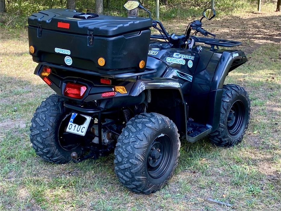 CFMOTO CFORCE 450 4x4 • 2016r • LED •Kufer •Zarejestrowany Sprowadzony