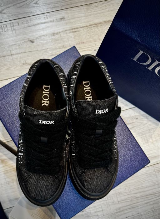 Кеди Dior b33 black. 44 р, 28 см