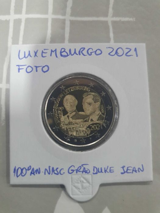 Moedas 2 euros preço unitário