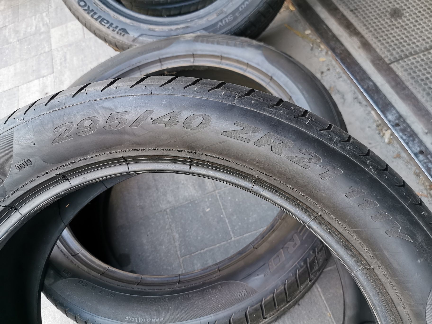Летняя резина 295/40 R21 Pirelli Pzero
