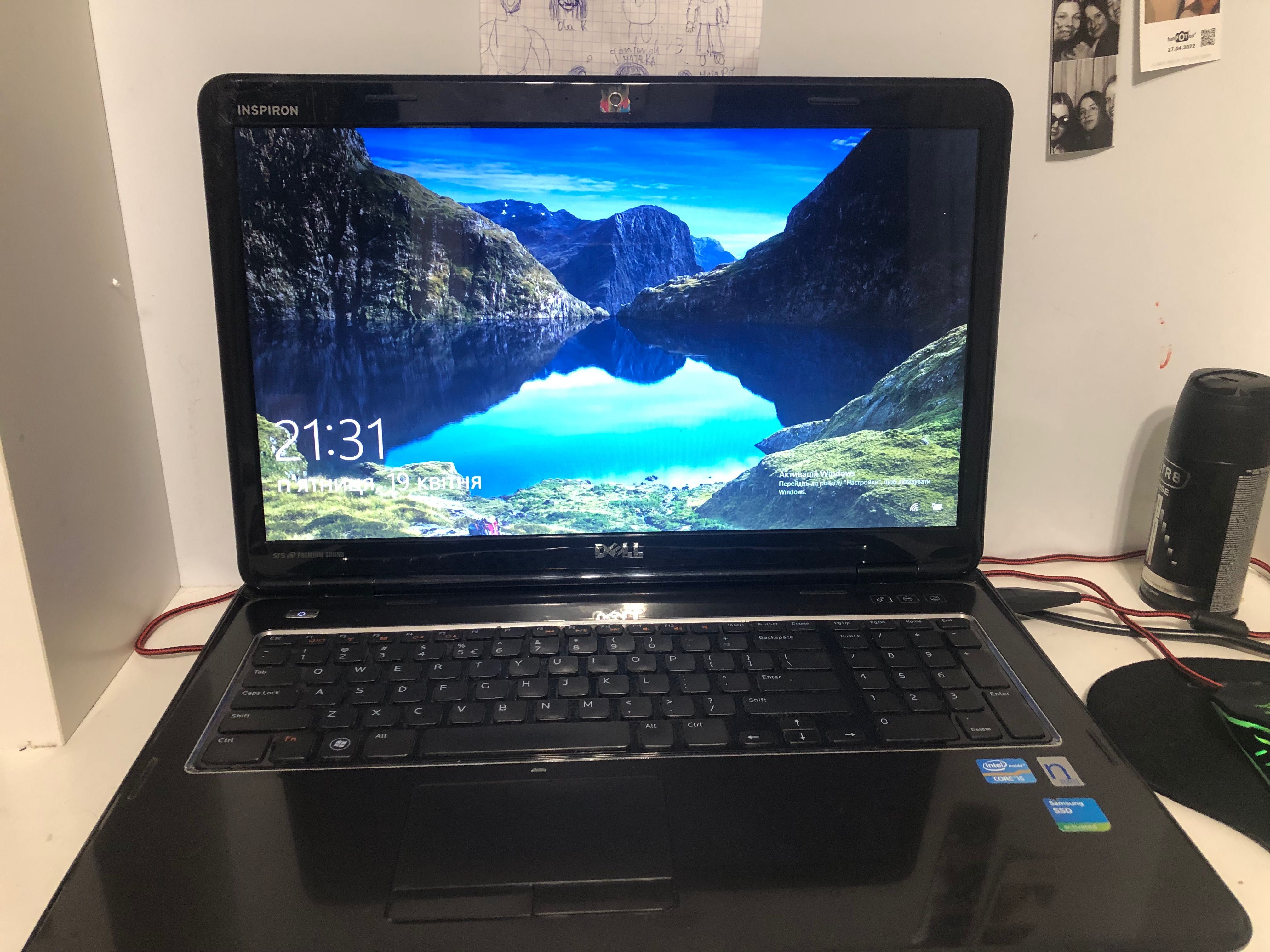 Laptop dell w dobrym stanie