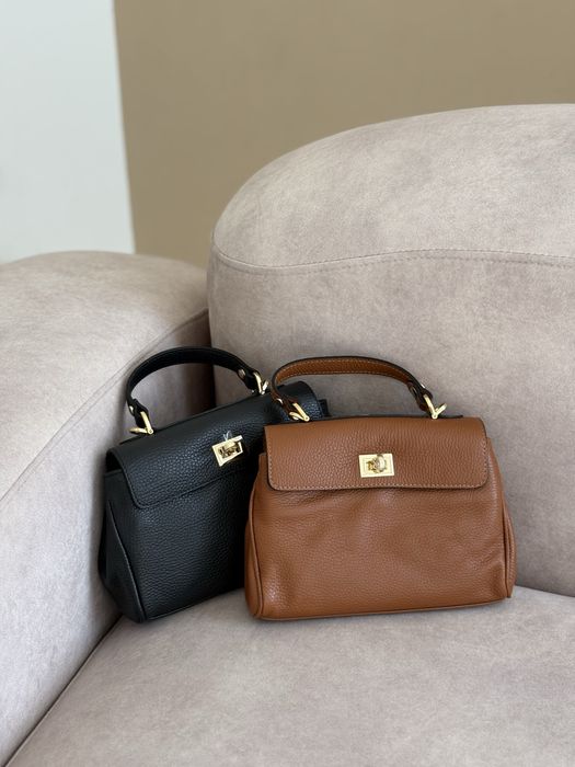 Сумка натуральна шкіра італія Vera Pelle