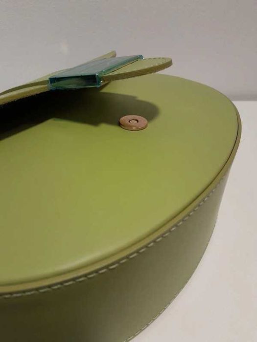 Mała torebka Santini Firenze zielona