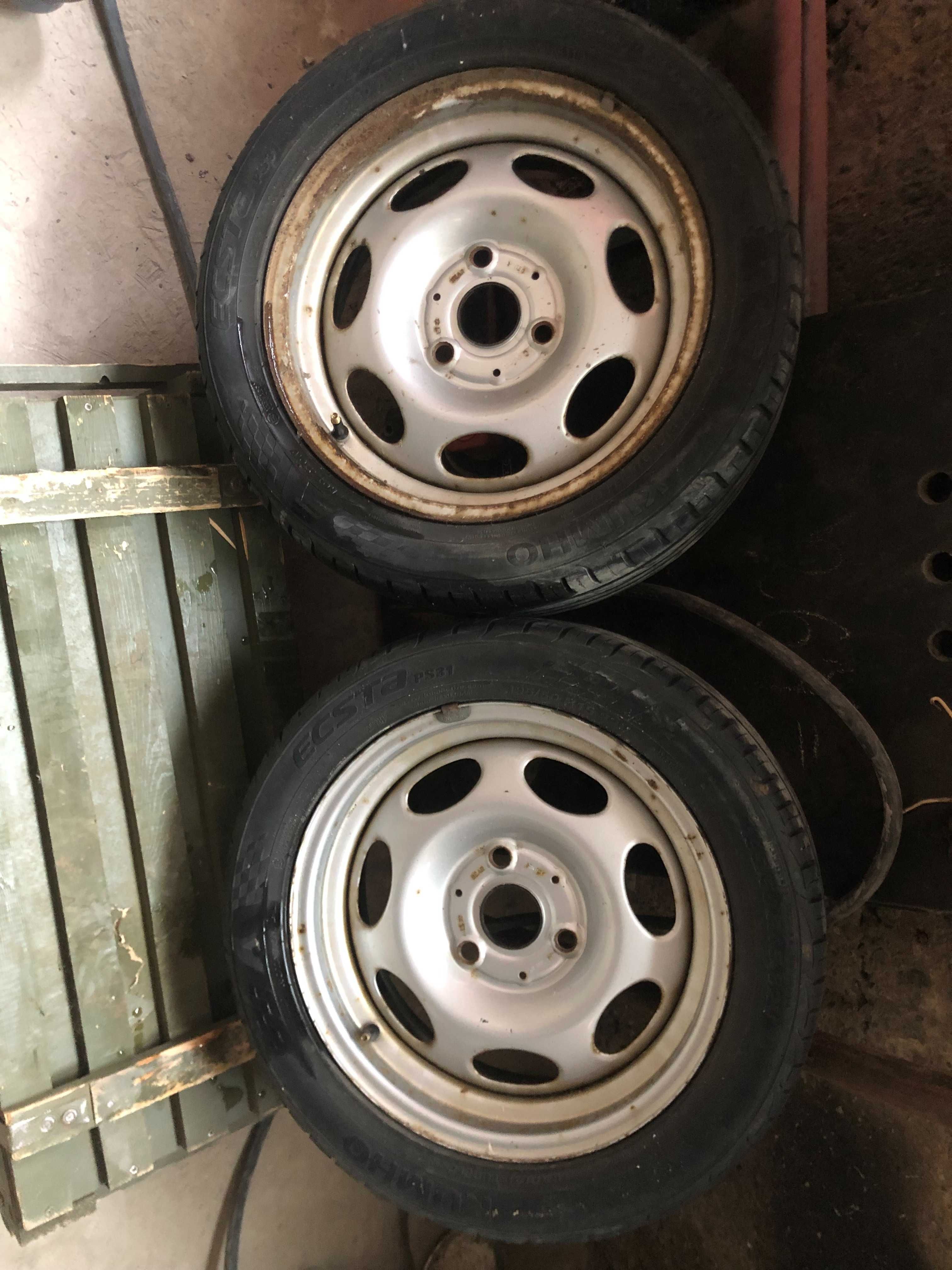 Диски з гумою 195/50/15 Smart 451