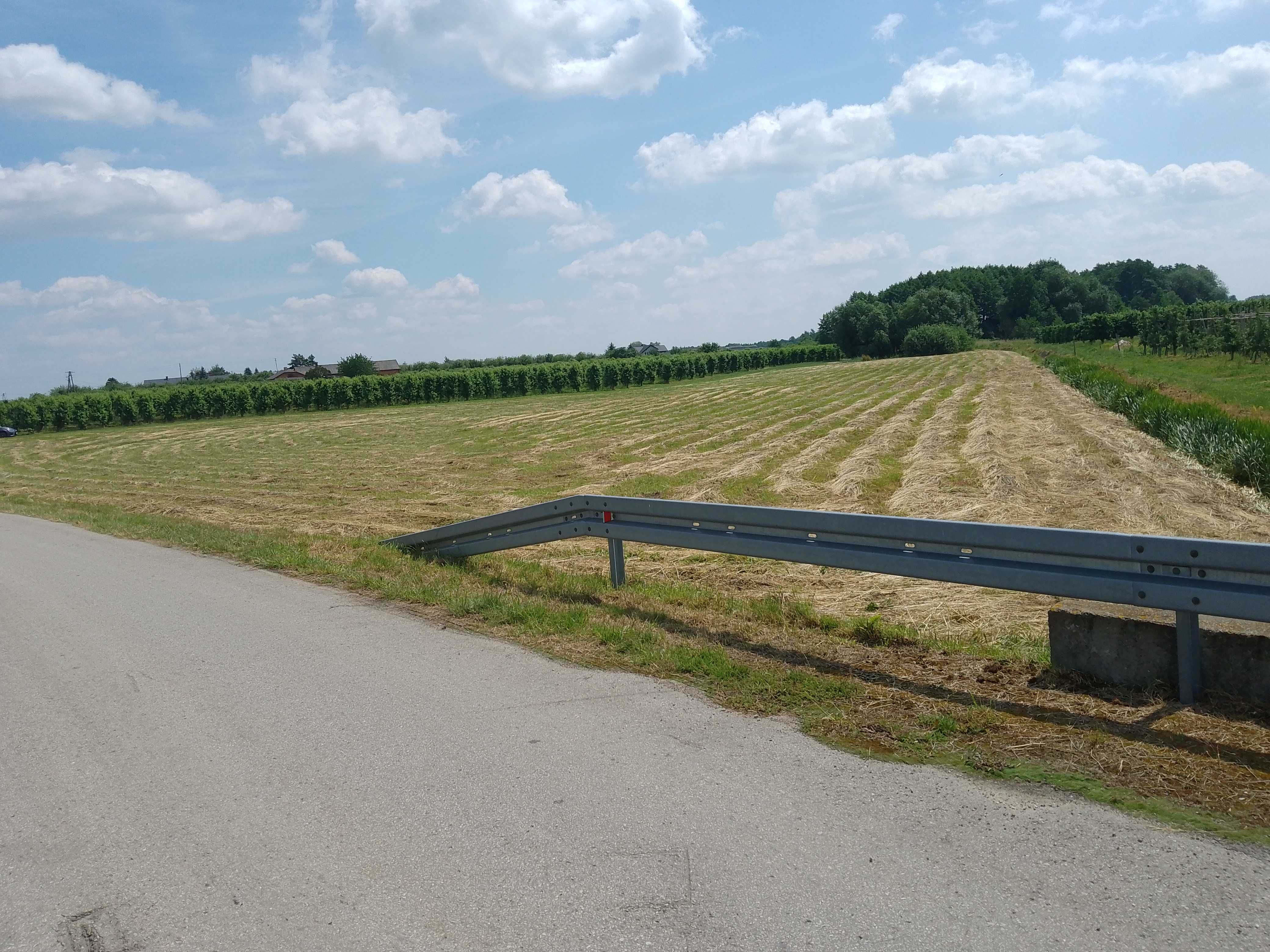 Sprzedam działkę 3780m szerokość 80m 350m od trasy S7 blisko Grójca