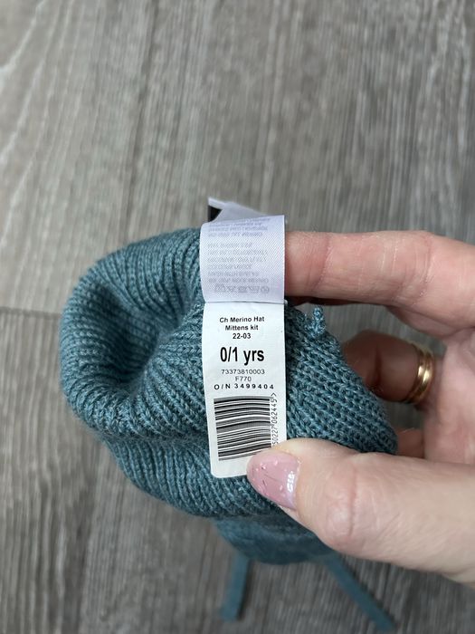 Czapka z pomponem na zimę - merino - Cubus