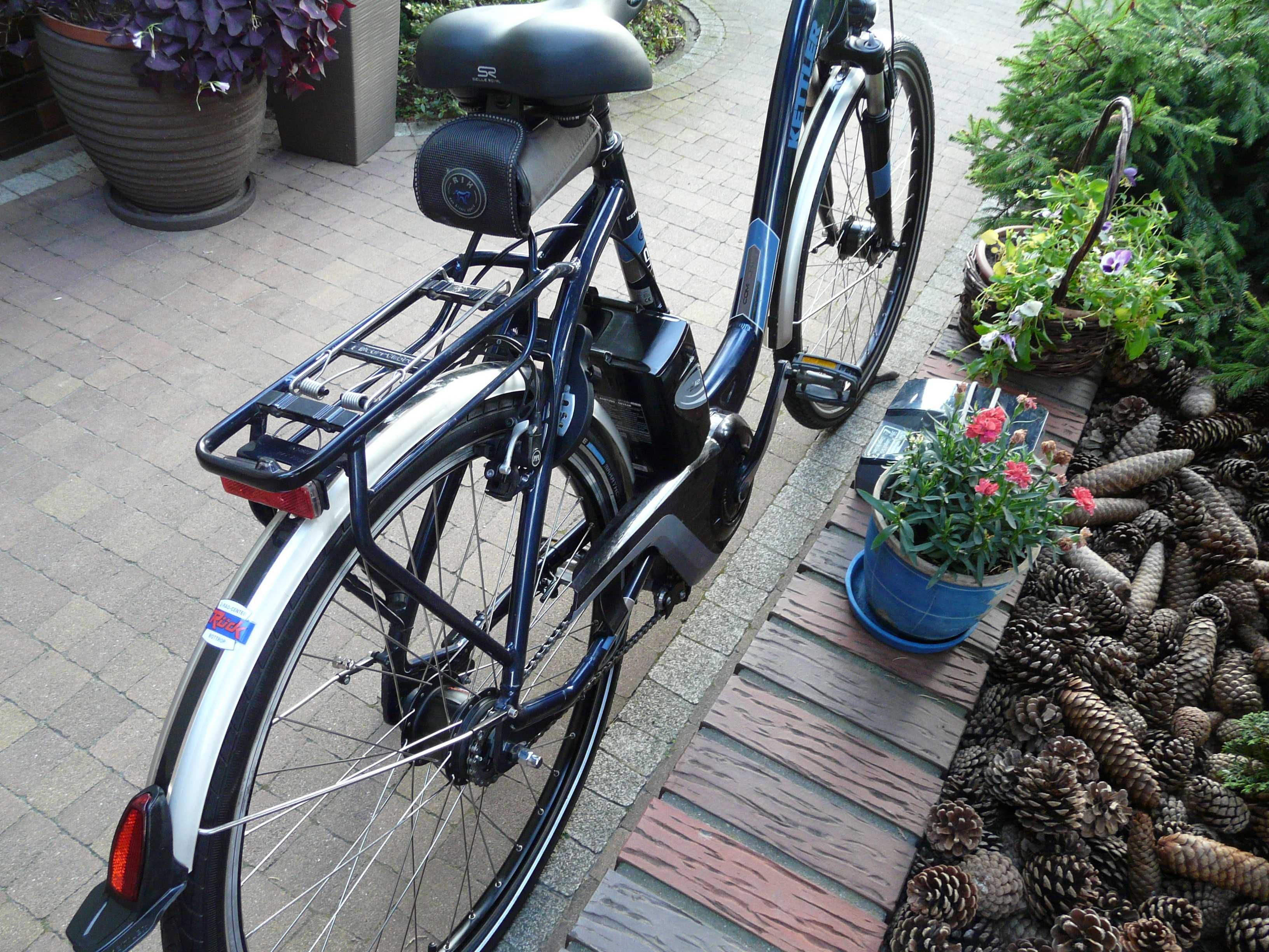 Rower elektryczny KETTLER City Comfort 28"/55 -ładny sprawny Germany
