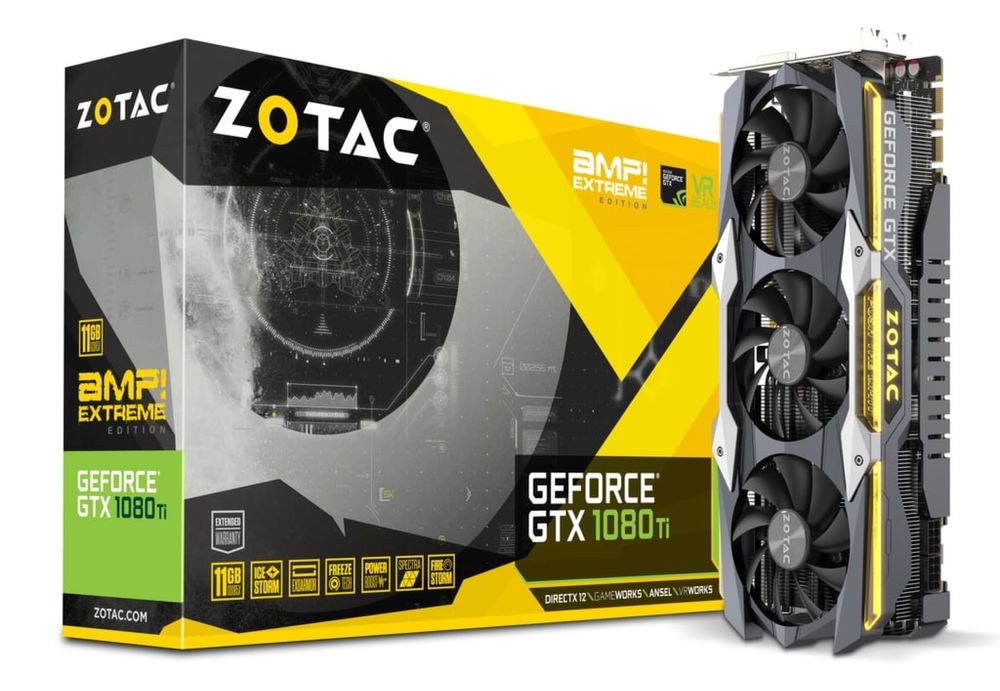 Відеокарта 1080 ti Zotac amp Extreme