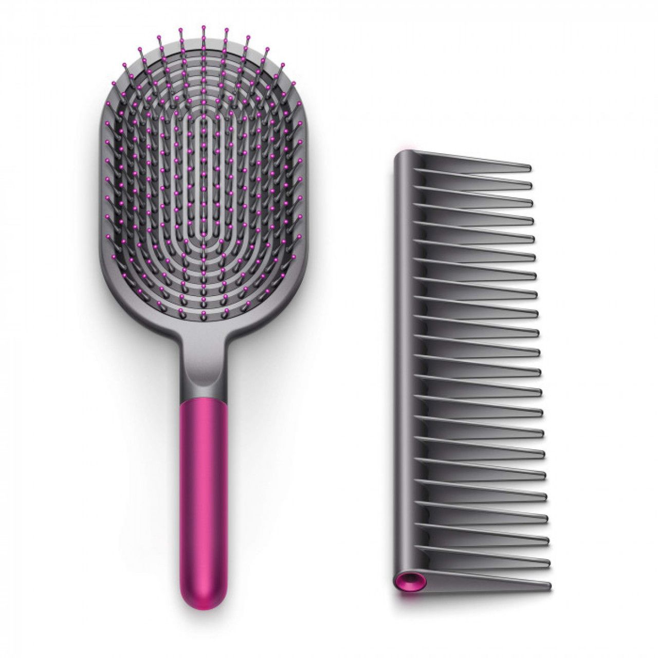 Набір щіток Dyson Designed Paddle Brush (Fuchsia/Black)