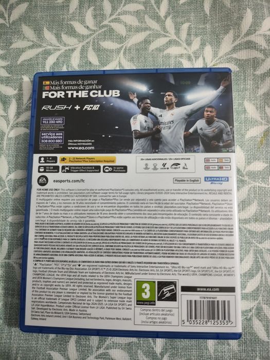 Vendo FC 25 PS5.