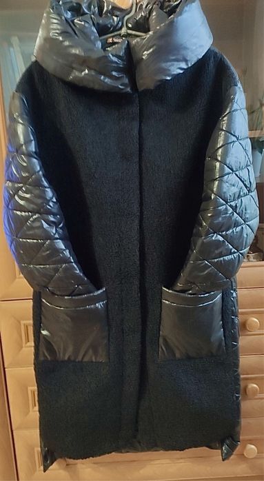 Зимова подовжене польто