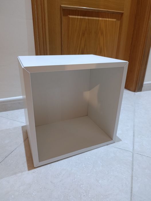 Cubo Branco para Arrumação/Prateleira-IKEA